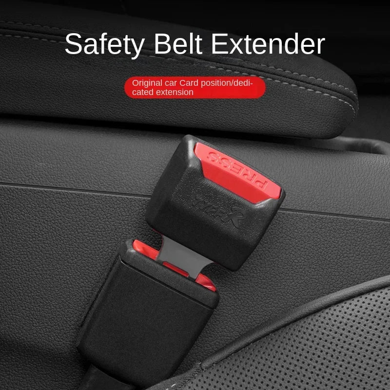 Extensor de clip para cinturón de seguridad, cierre de seguridad, tapón de hebilla, inserto grueso, extensor de enchufe, accesorios para coche (1 unidad, 2 unidades) 