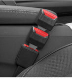 Extensor de clip para cinturón de seguridad, cierre de seguridad, tapón de hebilla, inserto grueso, extensor de enchufe, accesorios para coche (1 unidad, 2 unidades) 