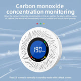 Carbon Monoxide Standalone CO Detector, Alarm with Display, Battery Powered, CE Certified, Home, Kitchen, Office Use, New 