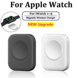 Carregador sem fio do relógio magnético rápido, doca de carregamento portátil 8Pin, Apple Watch Series, iWatch 9, 8, 7, 6, 5, SE Ultra, Tipo C