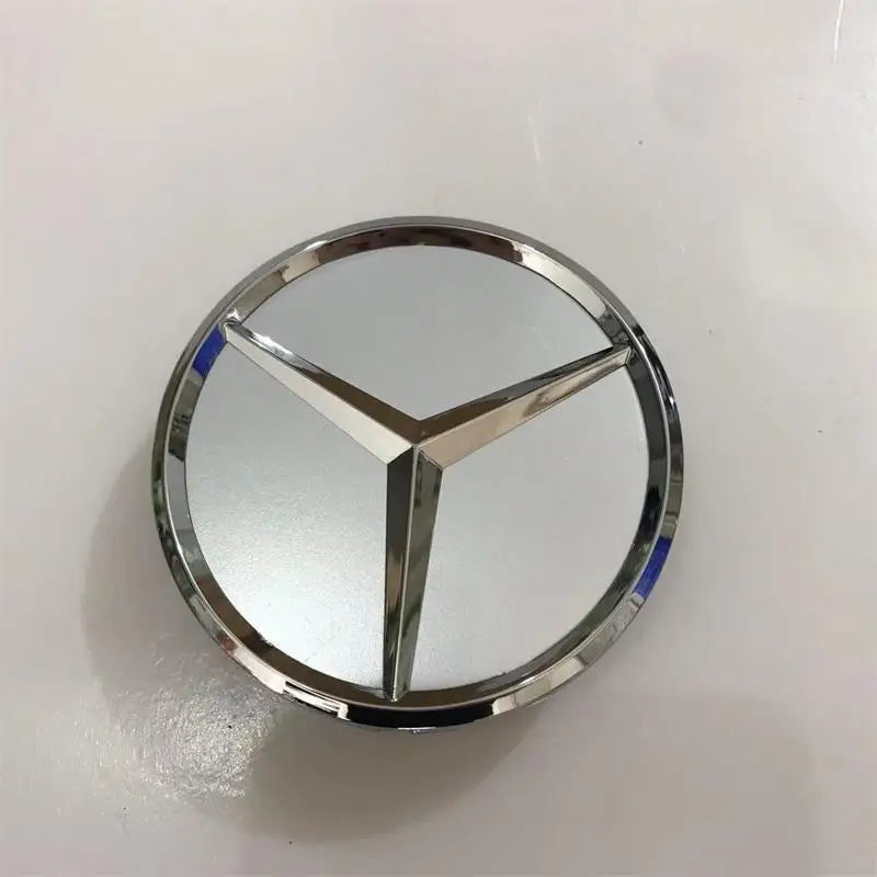 Car Wheel Center Caps, Hub Caps, Rims Cover, Mercedes Benz, AMG, A, B, C, S, Class, E, GLA, CLA, GLB, GLK, GLS, Accessories, 75mm, 4 PCS 