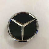 Car Wheel Center Caps, Hub Caps, Rims Cover, Mercedes Benz, AMG, A, B, C, S, Class, E, GLA, CLA, GLB, GLK, GLS, Accessories, 75mm, 4 PCS 