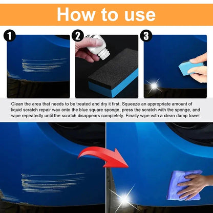 Car Scratch Remover Paint Care Tools, Auto Swirl Remover, Scratch Repair, Polishing, Auto Body Grinding Compound, Anti Scratch Wax 