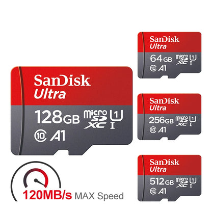 Tarjeta de memoria Micro SD para teléfono, Clase 10, Ultra Clase 10, 128 GB, 32 GB, 64 GB, 256 GB, 512 GB 