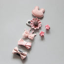 Juego de pinzas para el pelo con dibujos animados para niña, accesorios para la cabeza, pinzas cruzadas para el pelo, pasadores, 7 piezas 