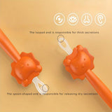 Cartoon Lion Baby Nose Cleaning Rod, Baby Ear Cleaning Tool, Nose Spoon, Earpick Nasal Cleaning, 2pcs 