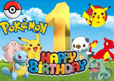 Cartoon Pokémon Pikachu Theme Foil Balloons Set, balão de látex colorido, festa de aniversário infantil, Baby Shower, Decoração para festas, 33pcs