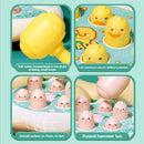 Cartoon Whac-A-Mole Montessori Baby Toy, Toddler Educational Birthday Gift, Animal Theme, Knocking Game for Boy, Parent Child Board Game 