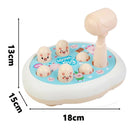 Cartoon Whac-A-Mole Montessori Baby Toy, Toddler Educational Birthday Gift, Animal Theme, Knocking Game for Boy, Parent Child Board Game 