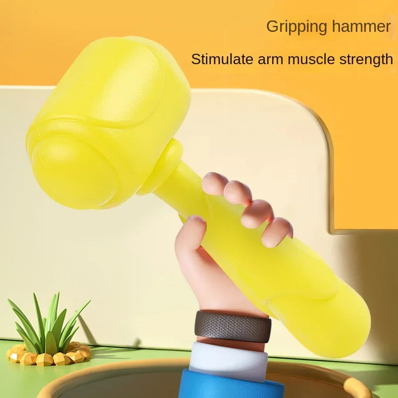 Cartoon Whac-A-Mole Montessori Baby Toy, Toddler Educational Birthday Gift, Animal Theme, Knocking Game for Boy, Parent Child Board Game 