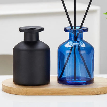 Casa Fragrância Difusor Garrafa, Recipiente De Vidro, Difusor De Reed, Garrafa De Óleo Essencial, Difusores De Óleo Varas, Presentes De Festa, 50ml, 1Pc