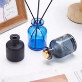 Home Fragrance Diffuser Bottle, Glass Container, Reed Diffuser, Essential Oil Bottle, Oil Diffusers Sticks, Party Gifts, 50ml, 1Pc 