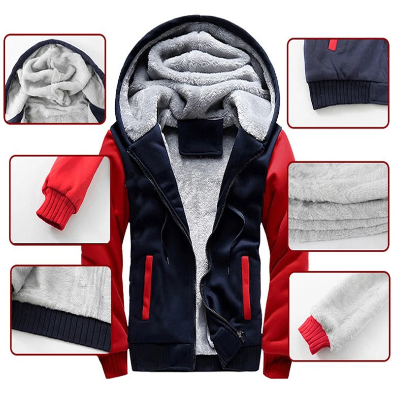 Casaco com zíper estilo vintage masculino, quadrinhos gráficos naturais, lugares perdidos, casacos de lã naturais, explorador urbano, novo Create Crazy