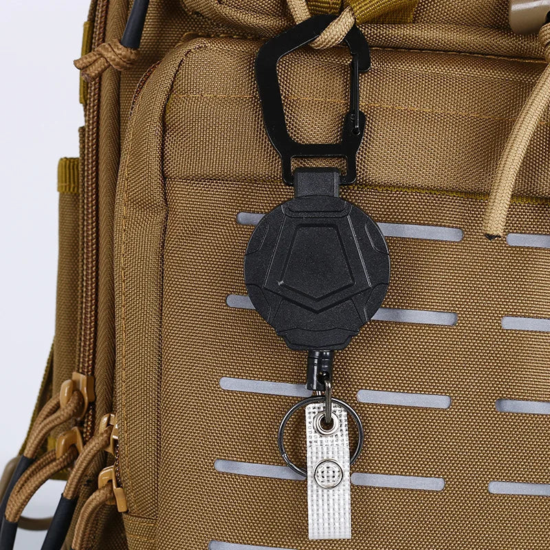 Llavero de metal creativo para negocios, llavero de coche para hombre y mujer, colgante de anillo con hebilla simple personalizado 