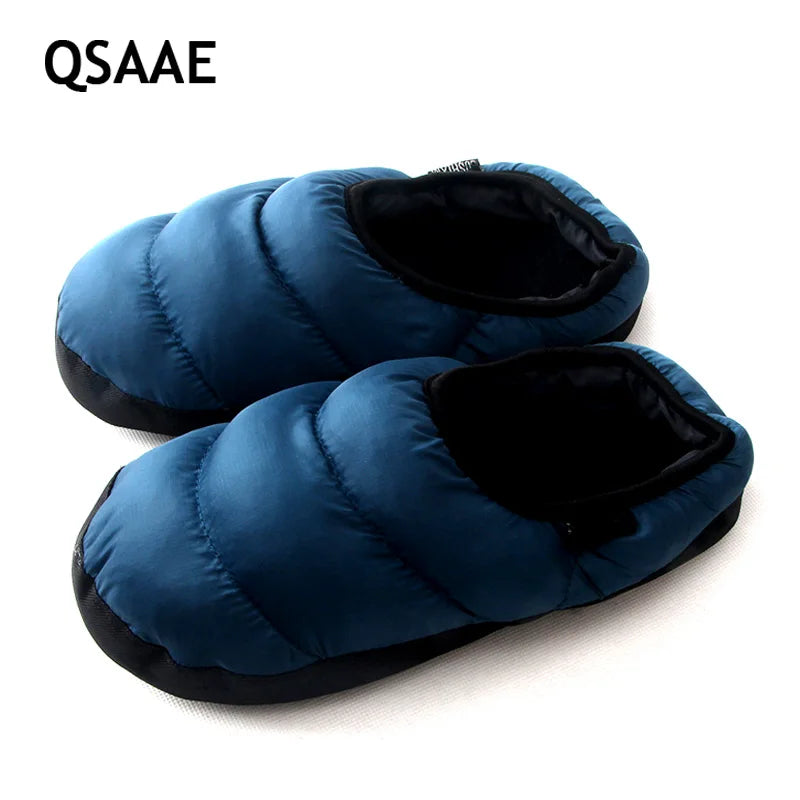 Couples Cotton Padded Slippers Warm Shoes for Men and Women Home Indoor Winter New AWM135 