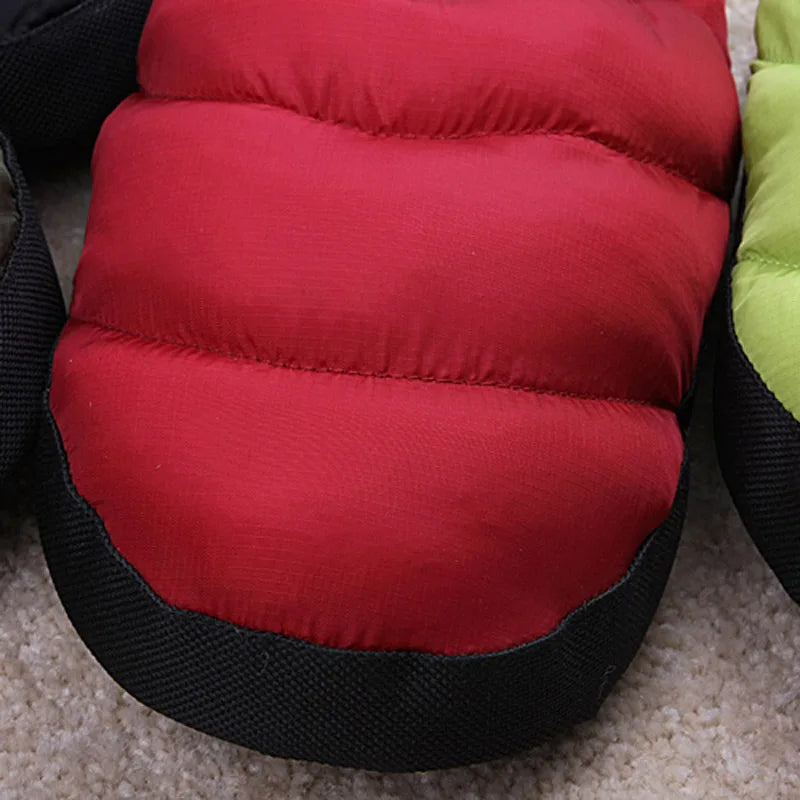 Couples Cotton Padded Slippers Warm Shoes for Men and Women Home Indoor Winter New AWM135 