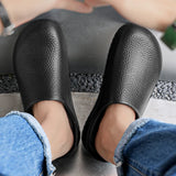 Waterproof Clog Slippers for Men and Women Couples Chef Shoes Comfortable Sandal Pet Workers Outdoor Fishing 