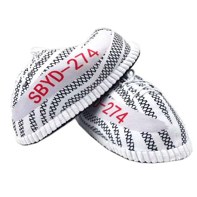 Warm Home Slippers for Men and Women, One Size Fits Most Sneakers, Indoor Cotton Shoes, Bedroom Floor Sliders, Unisex, Female, Winter 