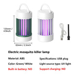 Electric Shock Mosquito Killer Lamp, UV Light, USB Anti Mosquito Trap for Bedroom, Outdoor Camping Use, Kills Moths, Wasps 