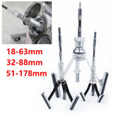 Cilindro de freio do motor do carro de aço, lixadeira de três mandíbulas, moedor de diâmetro interno, ferramenta Bore Hone, eixo flexível, 19-64mm