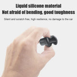Clip de salida de aire para aromaterapia para Tesla All Model3/Y, adaptador de ambientador de plástico negro, accesorio decorativo para aromaterapia. 
