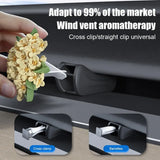Clip de salida de aire para aromaterapia para Tesla All Model3/Y, adaptador de ambientador de plástico negro, accesorio decorativo para aromaterapia. 