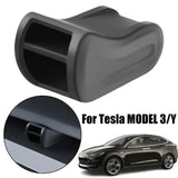 Clip de salida de aire para aromaterapia para Tesla All Model3/Y, adaptador de ambientador de plástico negro, accesorio decorativo para aromaterapia. 