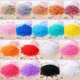 Bandas elásticas desechables de colores para el cabello para niños, diademas, coleteros, accesorios para el cabello (500 unidades, 1000 unidades) 