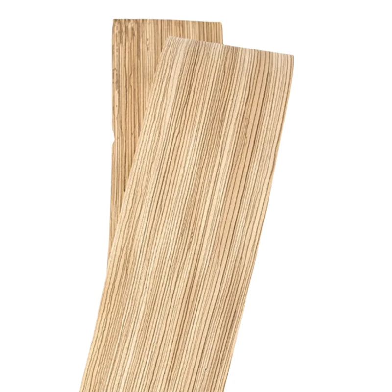 Largo: 1,9 metros Ancho: 150 mm Grosor: 0,5 mm Hojas de chapa de madera de cebra natural DIY Muebles Audio Guitarra Pared Puerta Decoración Material 