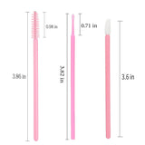 Conjunto de pincéis descartáveis, 200 peças, varinhas de rímel, pincéis labiais, aplicador de microbrush, cotonete para extensão de cílios, ferramentas de maquiagem de sobrancelha