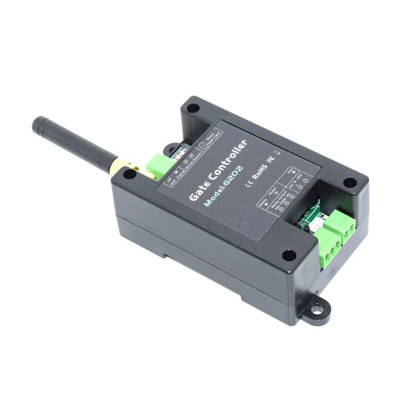 Interruptor de relé único con control remoto GSM 4G para riel DIN G202 para abridor de portón de garaje corredizo (reemplaza RTU5024) 