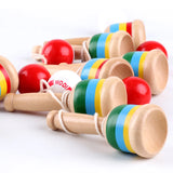 Wooden cup skills, throwing and catching ball, traditional game for children, hand eye coordination, educational game, exercise the brain 