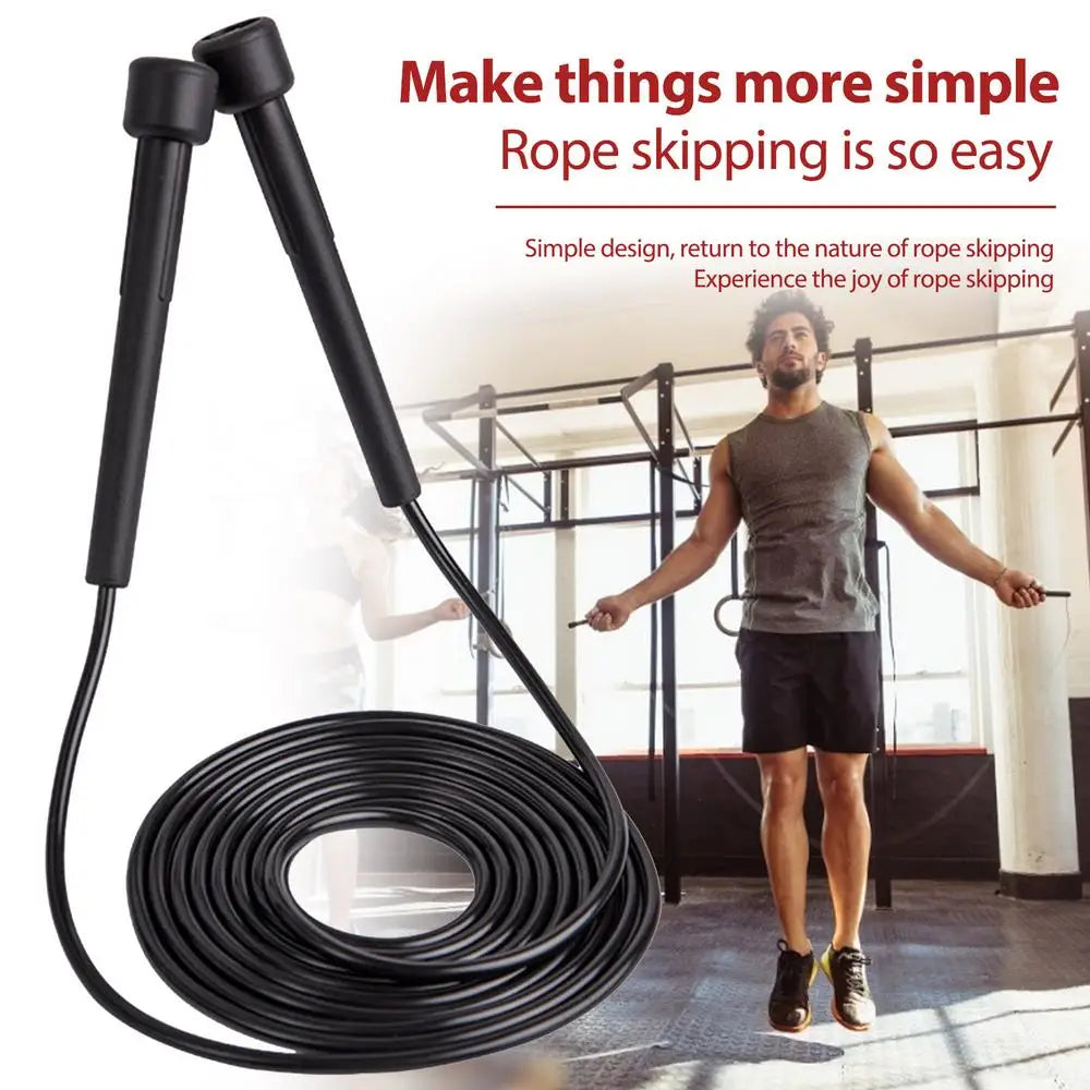 Professional Speed ​​Jump Rope for Adults Kids Gym PVC Skipping Adjustable Fitness Equipment Muscle Boxing Training 2.8m 1pc 