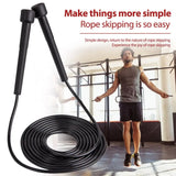 Corda de salto de velocidade profissional para adultos e crianças, ginásio, PVC, saltos, ajustáveis, equipamentos fitness, músculos, boxe, treinamento, 2,8 m, 1pc