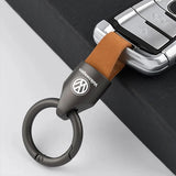 Corrente chave do metal da camurça para homens e mulheres, suporte do anel chave, forma luxuosa, VW GTI, Jetta, golfe, Tiguan, transportador, Passat GTD, polo
