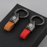 Corrente chave do metal da camurça para homens e mulheres, suporte do anel chave, forma luxuosa, VW GTI, Jetta, golfe, Tiguan, transportador, Passat GTD, polo