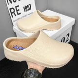 Zapatos de chef antideslizantes y resistentes al aceite para cocina de hotel, informales, planos, seguros, transpirables y cómodos, talla grande 47 