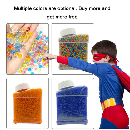 Gel hidrogel de suelo cristalino, perlas de agua poliméricas, decoración floral, bolas de agua para cultivo, decoración para bodas, 30 000 
