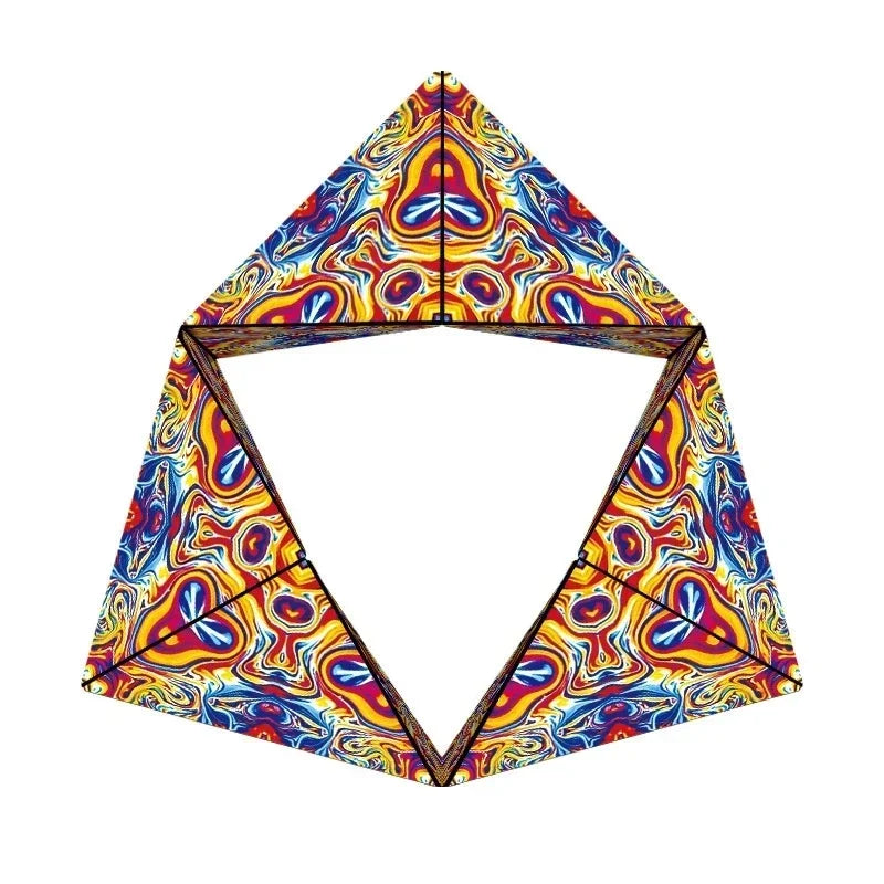 Cubo mágico magnético geométrico intercambiable para niños, antiestrés, rompecabezas 3D giratorio, juguete antiestrés, nuevo 