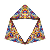 Cubo Mágico Magnético Mutável Geométrico para Crianças, Anti Stress, 3D Hand Flip Puzzle, Stress Reliever Fidget Toy, Novo