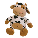 Lindo peluche de vaca para niños, muñeco de trapo para novia, almohada de peluche, regalo 