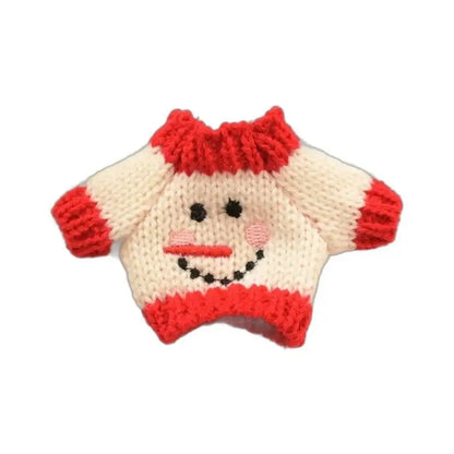 Ropa para minimuñecos de peluche de 17 cm, accesorios para muñecas ídolos de Kpop coreano Exo Labubu, suéter de punto, regalo para niños. 