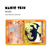 Pokemon Card Waterproof Decals, Game Card Skin, Big and Small Chip Sticker, Stereo 2.5D HD 