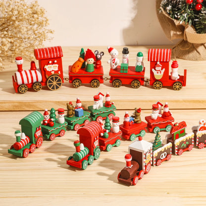 Decorações De Trem De Natal Para Casa, Ornamento De Natal Feliz, Presentes De Noel, Feliz Ano Novo, 2025, 2024
