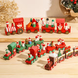 Christmas Train Decorations for Home, Merry Christmas Ornament, Noel Gifts, Happy New Year, 2025, 2024 