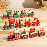 Christmas Train Decorations for Home, Merry Christmas Ornament, Noel Gifts, Happy New Year, 2025, 2024 