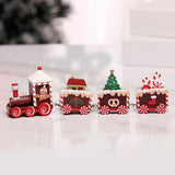 Christmas Train Decorations for Home, Merry Christmas Ornament, Noel Gifts, Happy New Year, 2025, 2024 