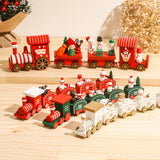 Christmas Train Decorations for Home, Merry Christmas Ornament, Noel Gifts, Happy New Year, 2025, 2024 