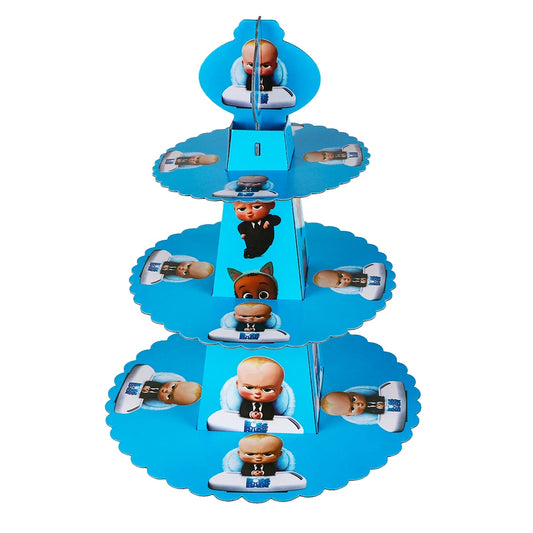 Decoração de festa de aniversário do tema dos desenhos animados, Talheres descartáveis, Balão para meninos e meninas, Baby Shower, Presente para crianças