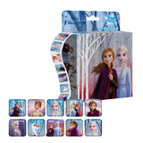 Pegatinas despegables de Disney, Princesa Frozen, Mickey Mouse, Minnie, niña, niño, regalo para profesores, 200 hojas por caja 